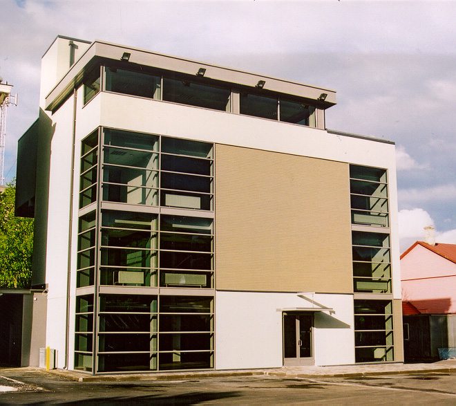 Wõro Keskus shopping centre, Võru, completed 2001