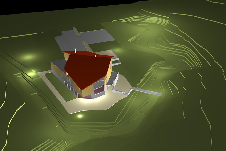 Tindioru farm wedding house concept, Rõuge, 2009