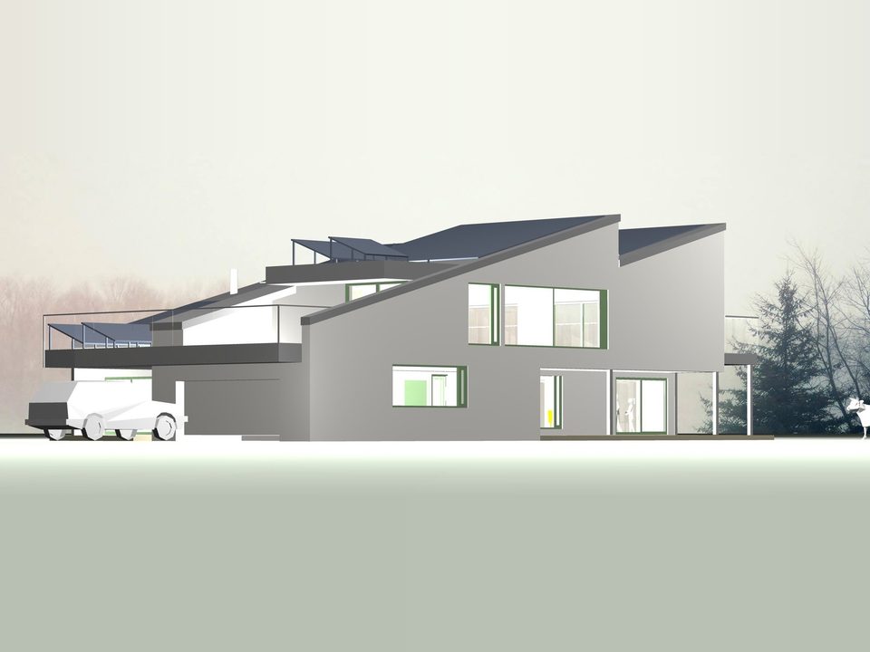 Single-family house in Jüri, Rae Parish, design 2024