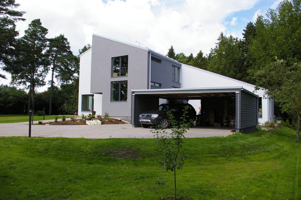 Family house in Harkujärve village, Kiriku tee 14, completed 2015