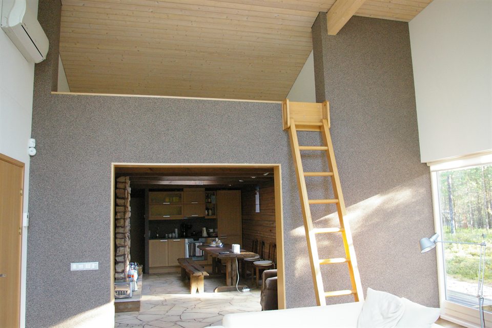 Summer home in Laulasmaa, design 2004