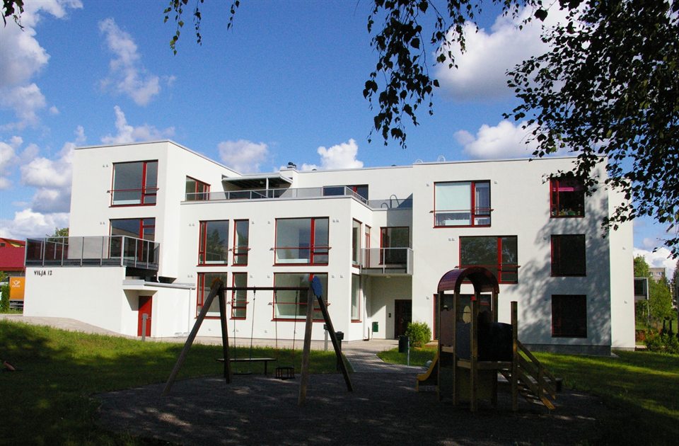 Apartment building in Võru, Vilja 12, completed 2008