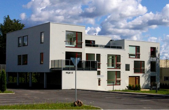 Apartment building in Võru, Vilja 12, completed 2008