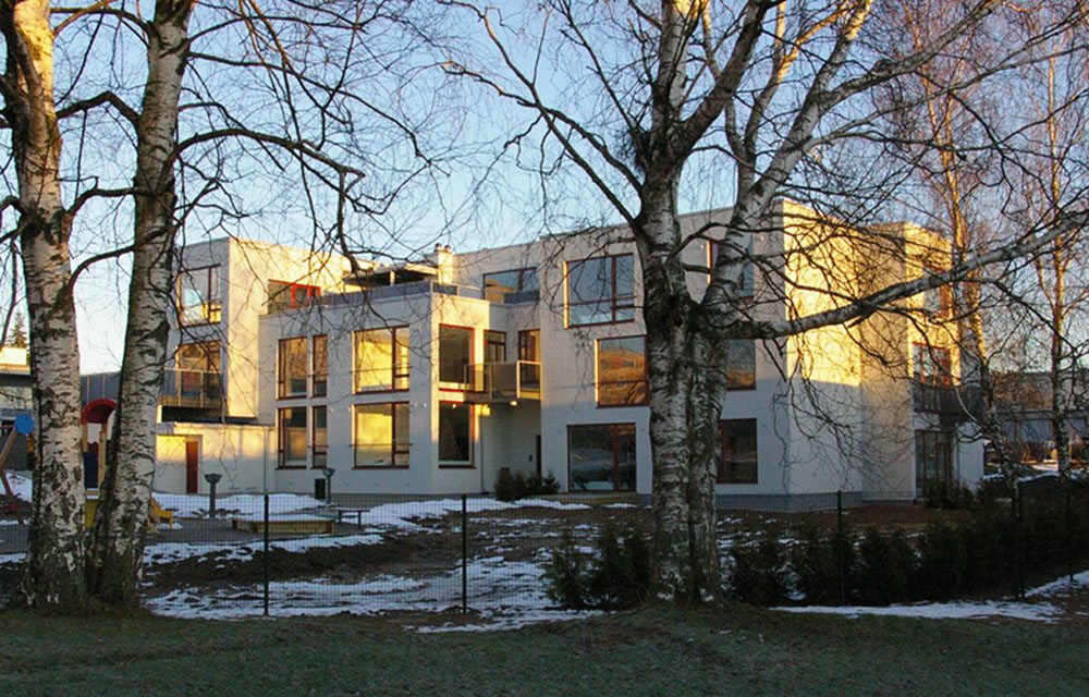 Three-storey building with 16 apartments, Võru, Vilja 12, completed 2008