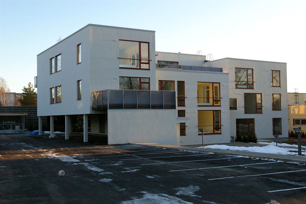 Three-storey building with 16 apartments, Võru, Vilja 12, completed 2008