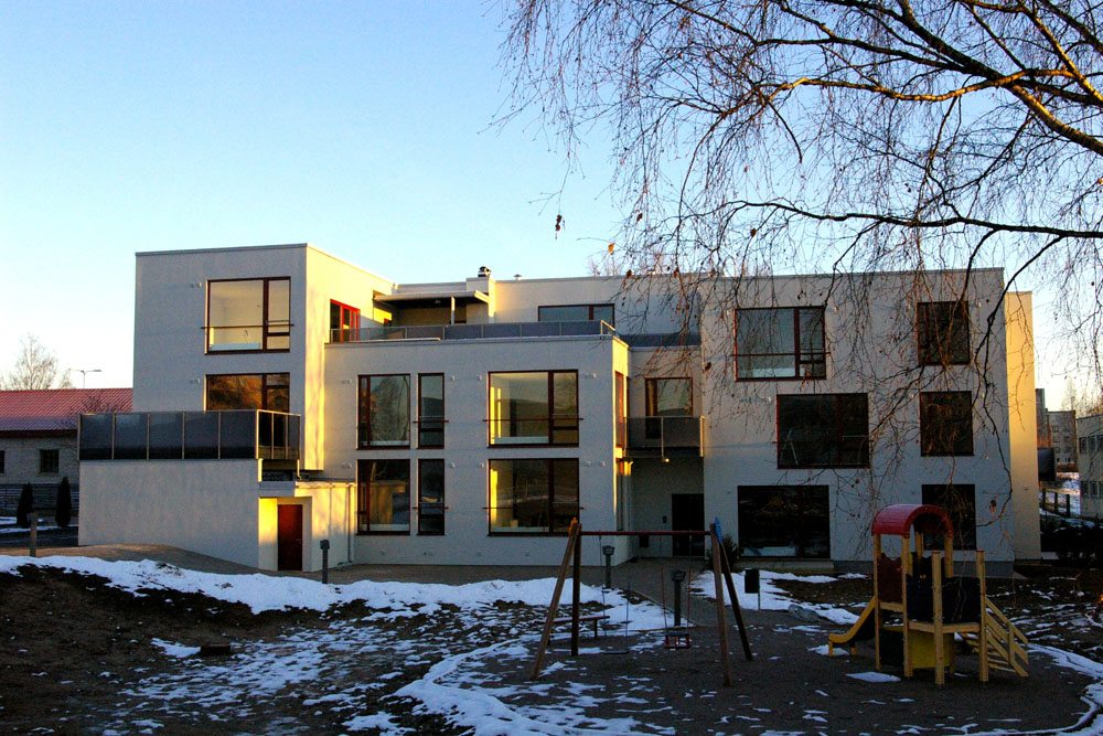 Three-storey building with 16 apartments, Võru, Vilja 12, completed 2008