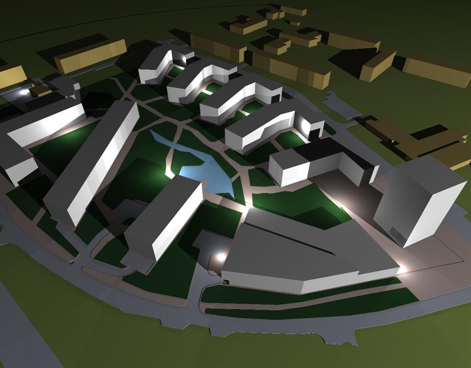 Maardu town centre residential quarter – sketch design